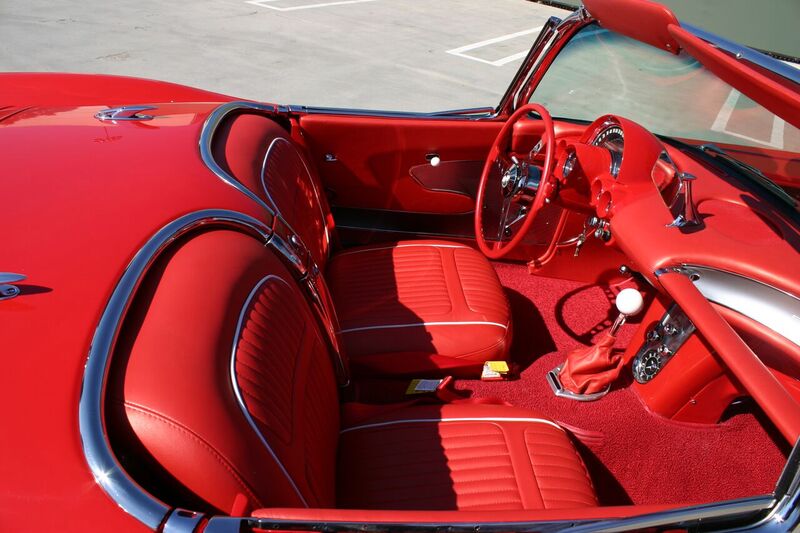 1958 Chevy Corvette Interior