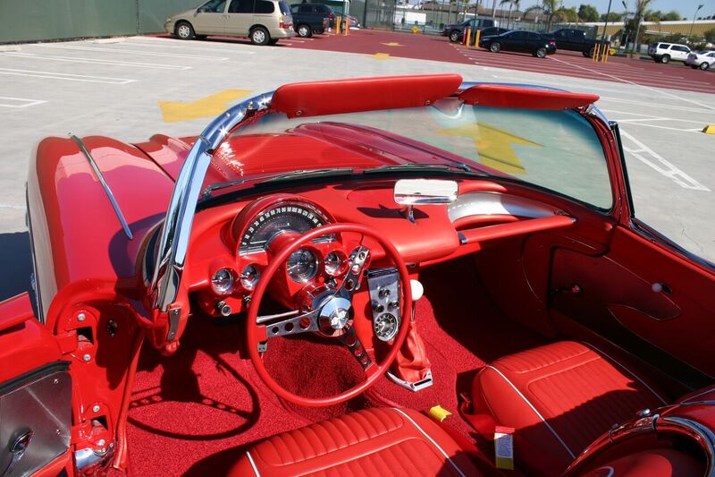 1958 Chevy Corvette Interior1